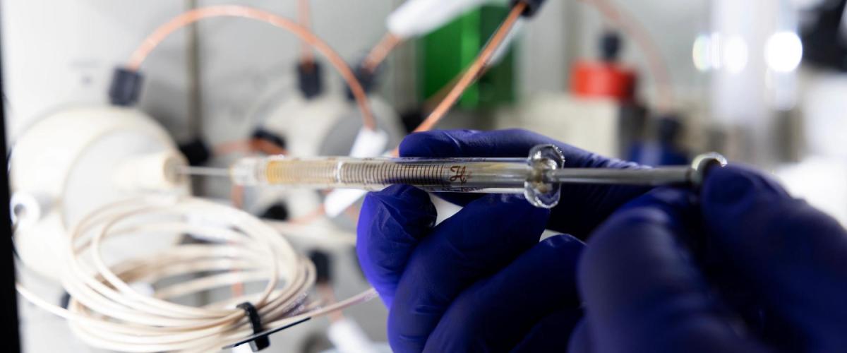 Instruments in the UGA Biochemitry Lab at UGA
