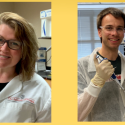 A composite image of Nicole Holderman and Paul Kremer